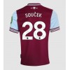 West Ham United Tomas Soucek #28 Hjemmedrakt 2024-25 Kortermet